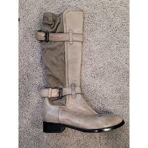 Carolina Herrera x Nike Air Riding Boots 8.5B Calf Leather, Multi-Strap Detail